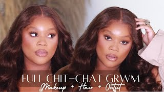 CHIT-CHAT GRWM : LIFE UPDATE + DATING MYSELF + SETTING STANDARDS &amp; MORE | ChrissyB Styles