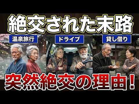 【絶対やるな】親しき仲にも…悪気はないのに突然絶交された悲惨すぎる末路！シニア口コミ紹介します 1