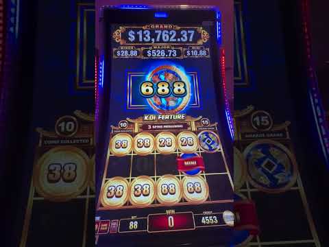 All Aboard! MAXI Bonus Lands! Then this happens🤯 #konami #slots #jackpot #gambling #slot_genie #fyp