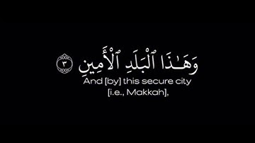 قرآن كروما شاشة سوداء سورة التين🌷🎧Quran Surah at tin