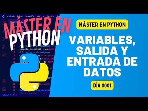 Variables, salida y entrada de datos - PYTHON EN 100 DÍAS - Día 1