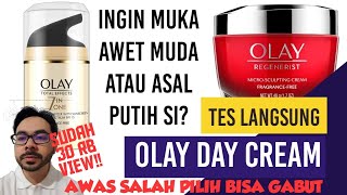 Yakin Beli Olay Liat Dulu Review Day Cream Olay Total Effect Vs Olay Regenerist