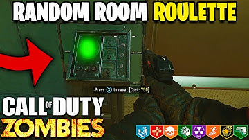 COD ZOMBIES BUT EVERY ROOM IS RANDOM... | Black Ops 3