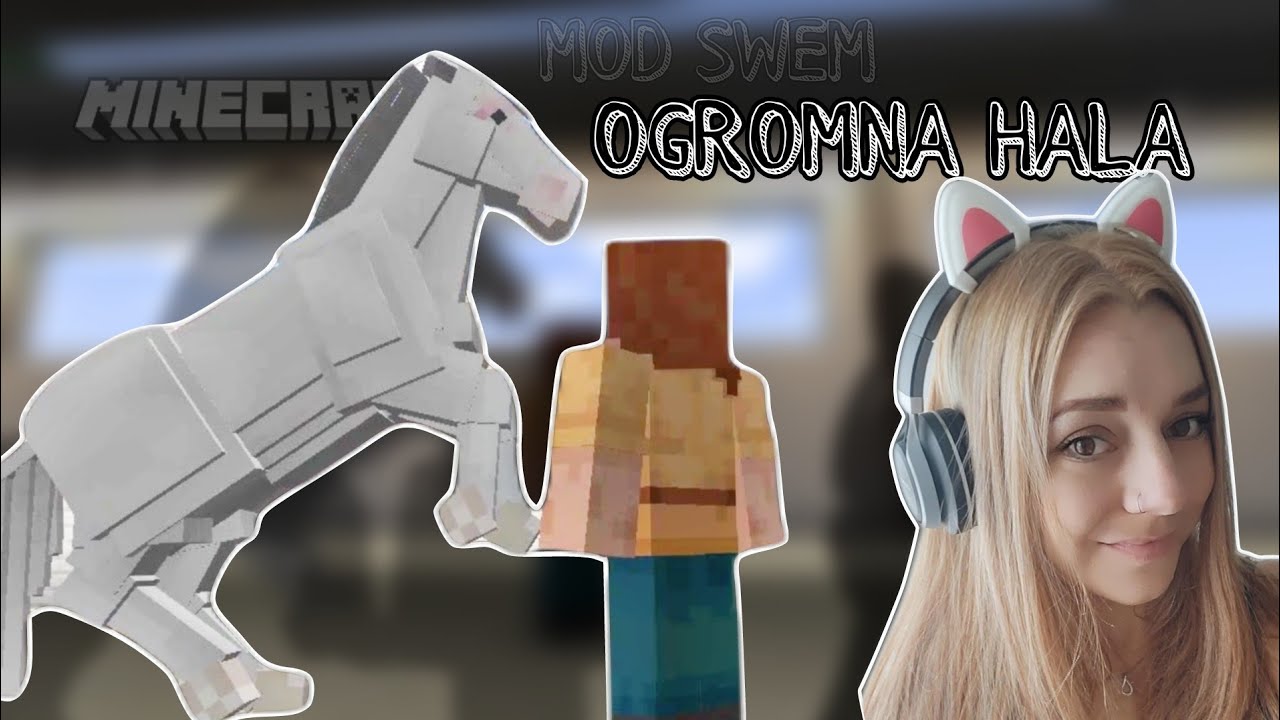 WYBUDOWAŁAM OGROMNĄ HALĘ DO JAZDY || PIKSELOWE KOPYTKA Z MODEM