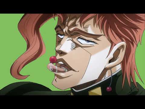 rero rero rero green screen JoJo's Bizarre Adventure