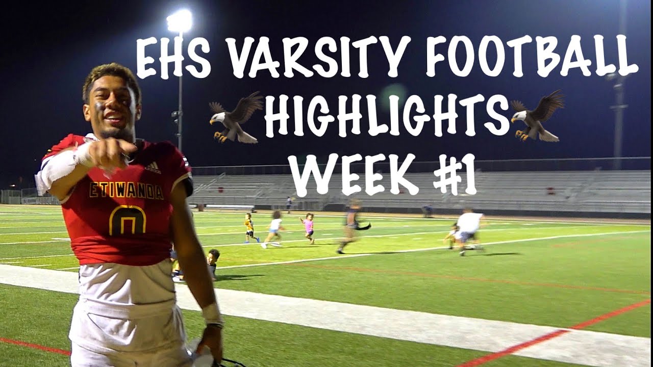 🦅HIGHLIGHTS🦅 2021 EHS VARSITY Football: Week #1 / EHS vs Aquinas High School.