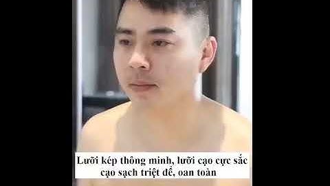 Bộ dao cạo râu 36 lưỡi kép - 1 bộ gồm có bàn cạo + 36 lưỡi kép + 1 kem cạo râu đi kèm siêu tiện lợi