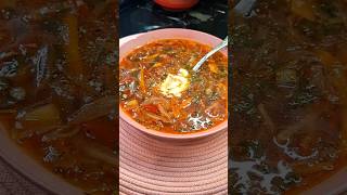 Борщ со вкусом детства ❤️.#food #shortscooking #recipe