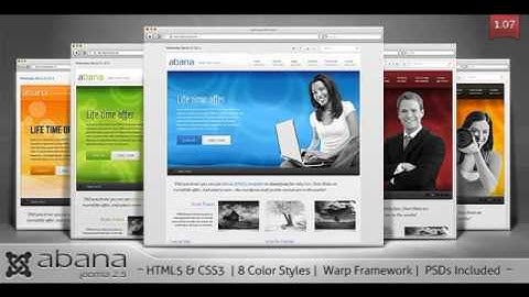 Preview Abana - Premium JomSocial Ready Business Joomla Te