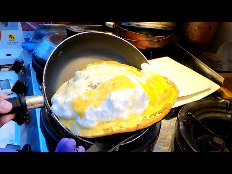 Okonomiyaki Fluffy Souffle Pancake大阪燒舒芙蕾 - Taiwanese Street Food