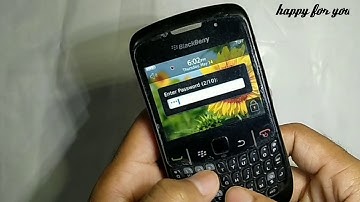 How to reset your blackbary if it is locked with a Password-factory reset