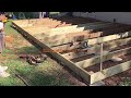 Rebuilding a Ground Level Wood Deck