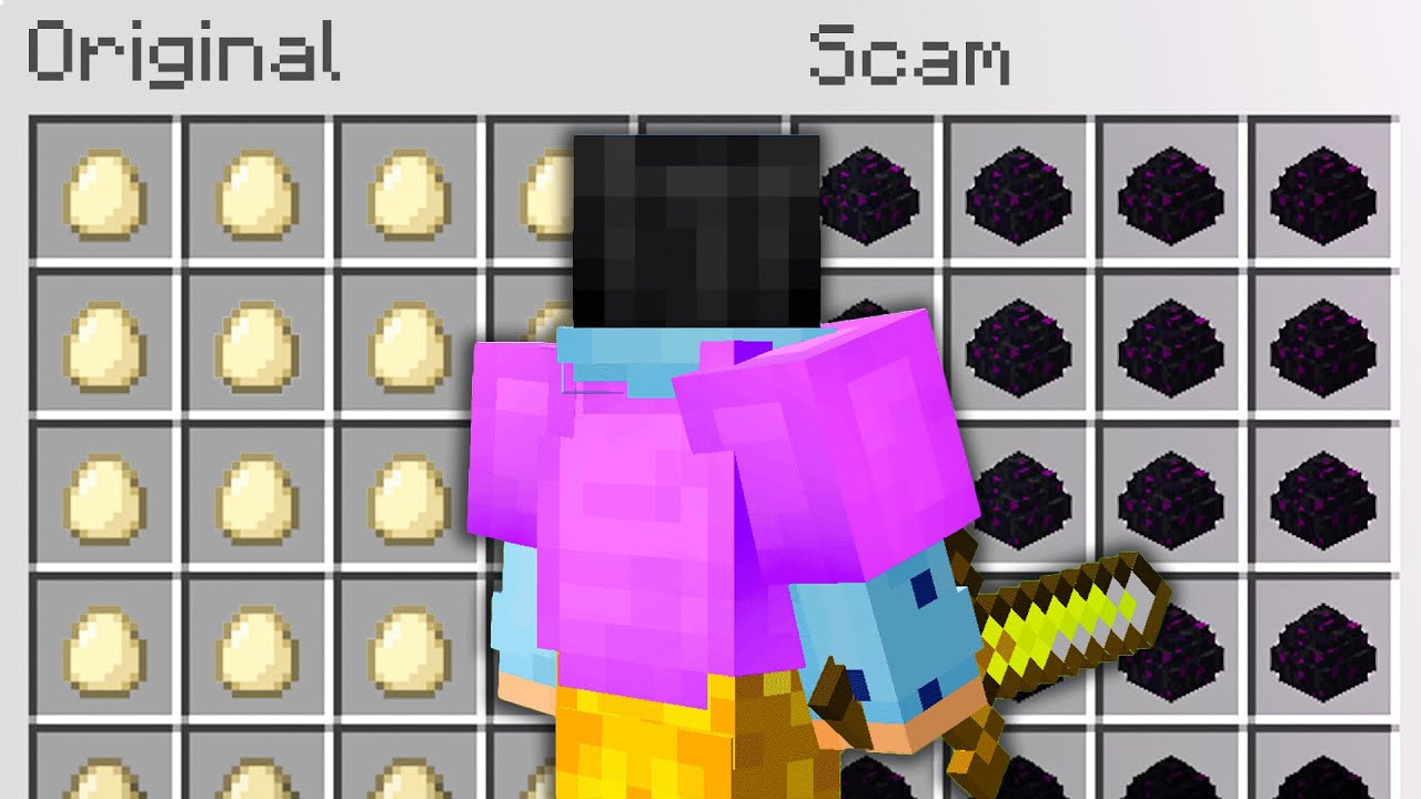 Trading a Minecraft Egg Into a Dragon Egg...