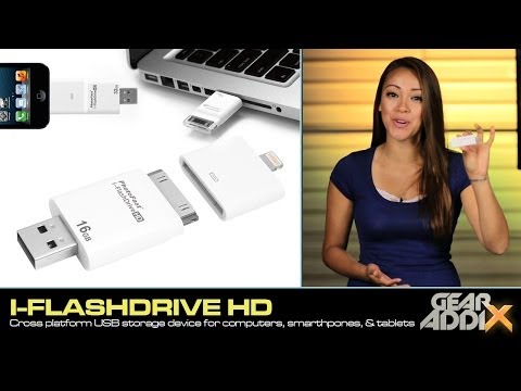 I-FlashDrive HD (USB storage device for smartphones, tablets