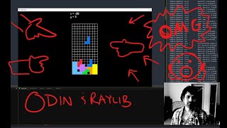 Tetris Coding #3 - Odin, Raylib, C-like, Procedural, No OOP, No Engine, From Scratch, Stream