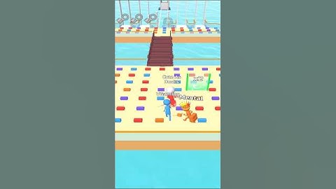 Bridge Race Lvl. 10 #shorts #games