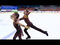 Milana Gilenko Daniil Grishin Free dance Krasnogorsk 2023