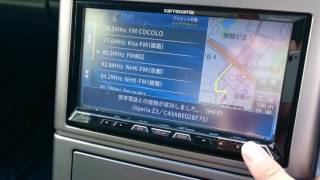 カロッツェリアナビ故障 サイバーナビパイオニアZH77 - YouTube