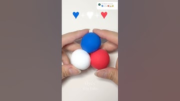 satisfying color mixing💖 클레이 색상섞기 힐링영상💕 guess the color