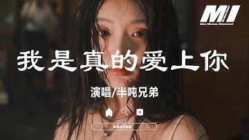我是真的愛上你 - 半噸兄弟 【wo shi zhen de ai shang ni  - ban dun xiong di 】