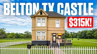 You Won’t Believe This Castle-Style Home in Belton Texas | Just $315K