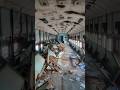 Old Train Coach Converted Into Luxury Restaurant | Interior Design Transformation #Shorts