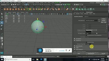 Simple Ambient Occlusion Render in Maya 2017
