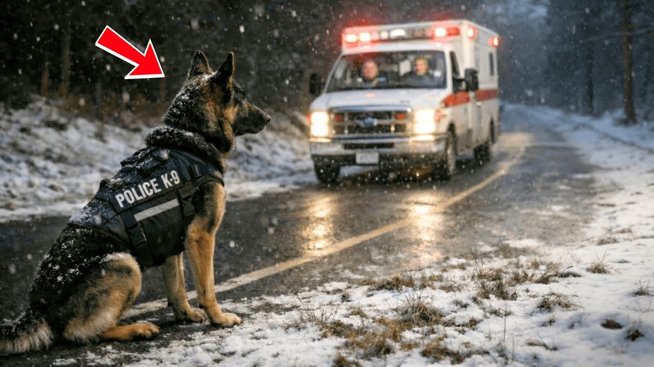 A Police Dog Blocked an Ambulance — What the Dog Did Next Left Police in Tears