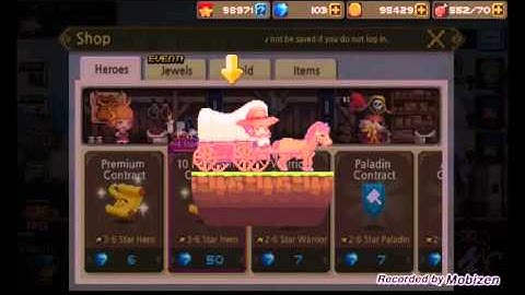 [Crusaders Quest] 29/05/15 Rate up - 10 Premium Contract Pull