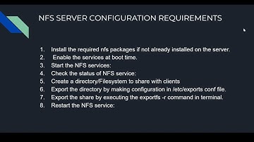 NFS server & client configuration on RHEL7, RHEL8, RHEL 9,