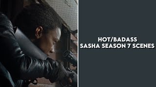 hot/badass sasha williams season 7 all scenes I 1080p logoless