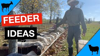 Goat and Sheep Feeding Troughs
