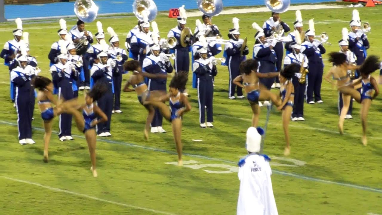 Hampton University Marching Band &Quot;The Force&Quot; Halftime Show - Youtube