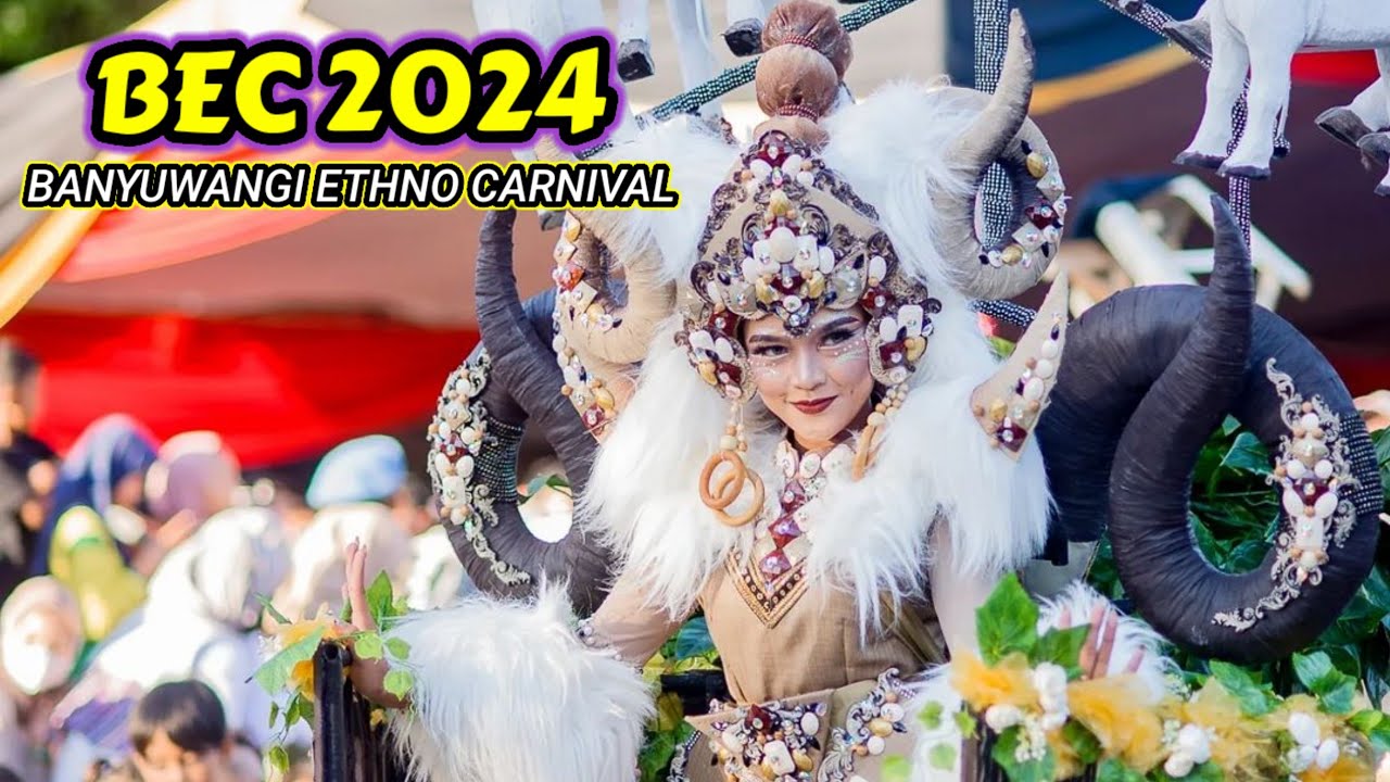 KEREN BANGET COSTUM BEC 2024 - Banyuwangi Ethno Carnival 2024