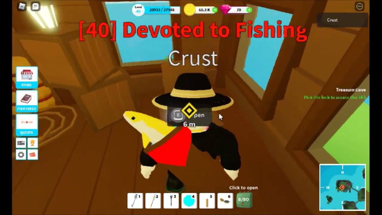 Fishing Simulator Treasure Cove Quest! YouTube