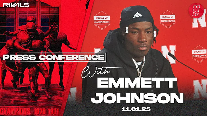 Nebraska Football: Emmett Johnson press conference after loss to USC (Nov. 1, 2025)