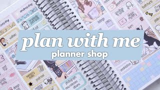 PLAN WITH ME | Planner Shop (Plannerface)  Filming a documentary!