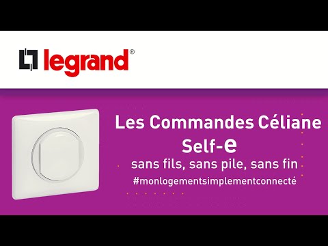 Céliane Self-e, la commande connectée sans fils, sans pile, sans fin