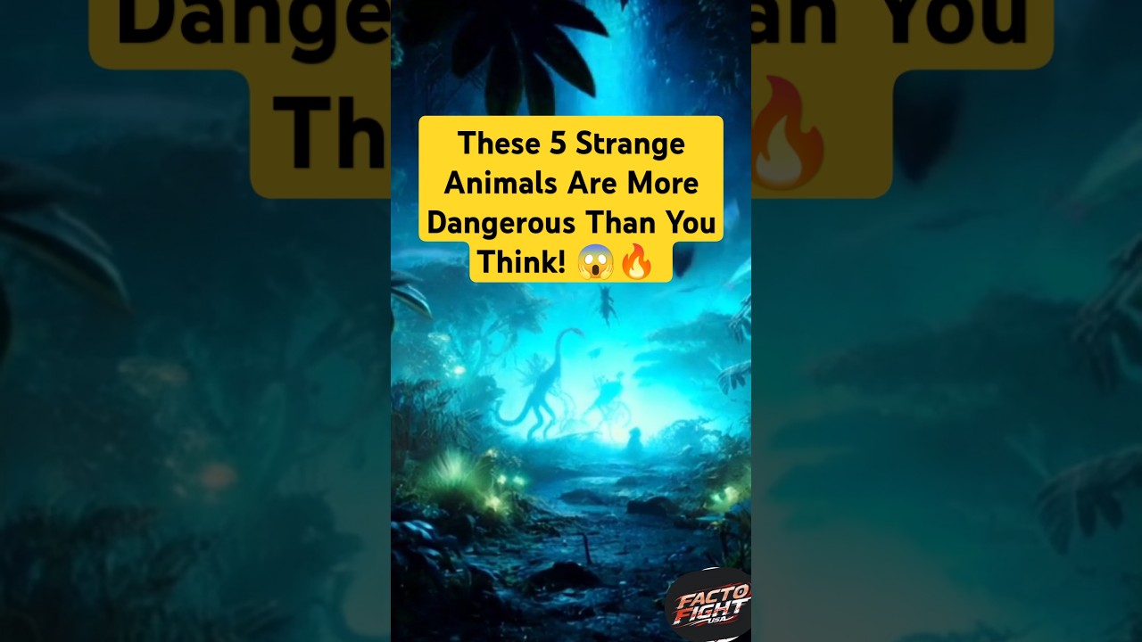 These 5 Strange Animals Are More Dangerous Than You Think! 😱🔥