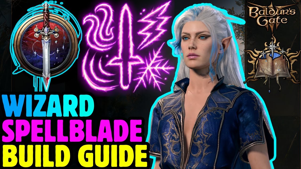 Spellblade Mod SPELLBLADE Wizard MOD Class Build - Baldur's Gate 3 - YouTube