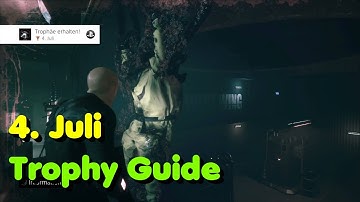 Daymare 1998 Trophy Guide 4. Juli Finde die Leiche des Forschers deutsch PS4 Trophäe Kapitel 5 Raven