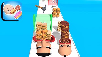 Chewing Run ​- All Levels Gameplay Android,ios (Levels 16-17)