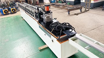 How to produce roll up door sheet / High production roller shutter roll former