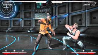 Scorpion true blockstring setup, to Hellraiser setups!! Mkx tech post patch