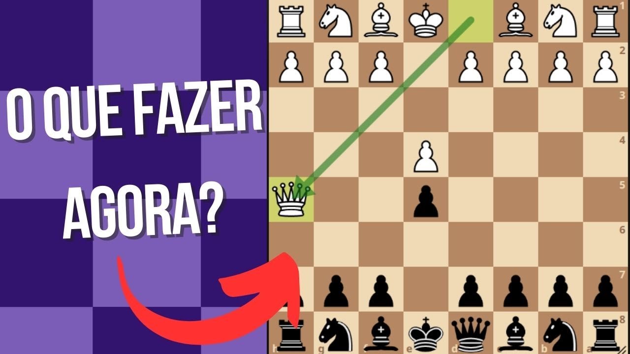 Como punir quem ataca cedo com a Dama!!