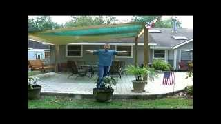 How to install a raised paver patio.