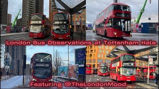 London Bus Observations At Tottenham Hale Interchange | 28/12/23 | North East London