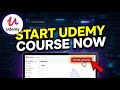 How to start an Online Course with Udemy - Step By Step