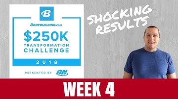 Bodybuilding.com 250k Transformation Challenge 2018 Week 4 Results