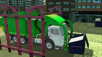 Garbage truck Trash Driver simulation 2020 - Android Gameplay